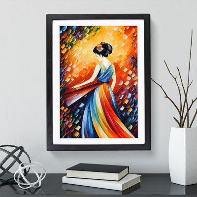 Portrait Of A Geisha No.7 - Single Picture Frame Painting