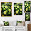 «Green Neon», agrume citron vert, art mural fruits-45662746