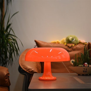 Mushroom Lamp, Bedroom Lamp, Small Idle Decorative Lamp, Novel Lamp, Orange