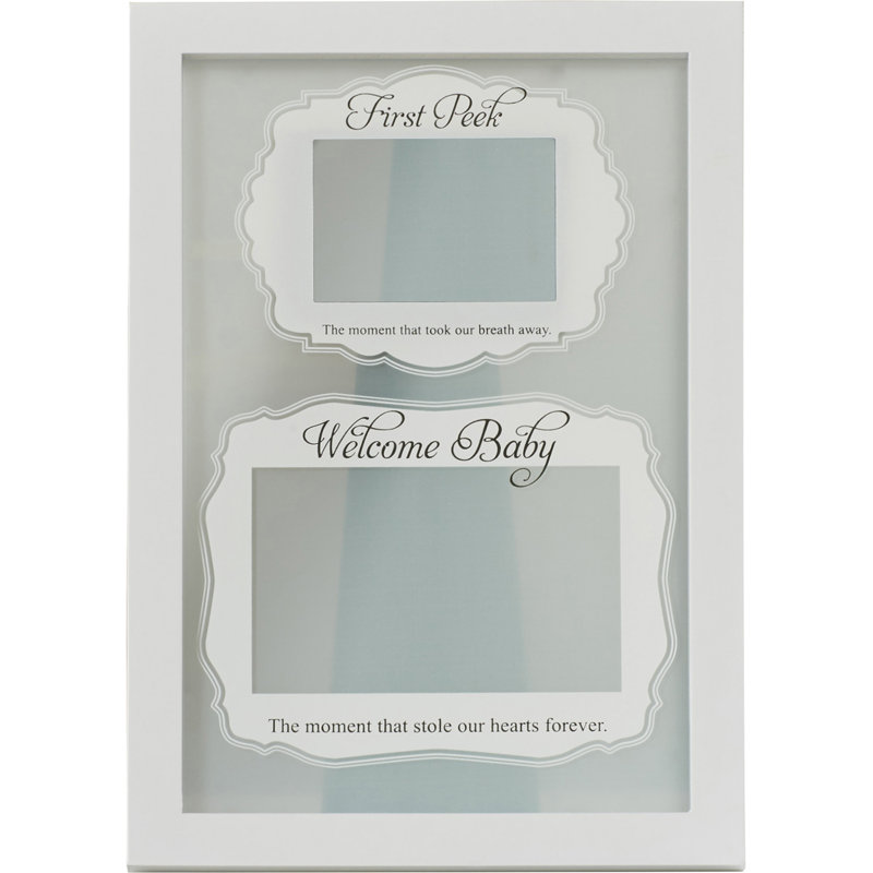 Theodore White Wood Matte Picture Frame