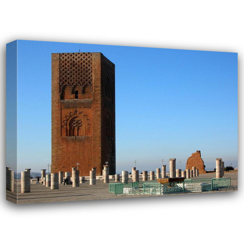 Hassan Tower, Morocco, 18" H x 24" W