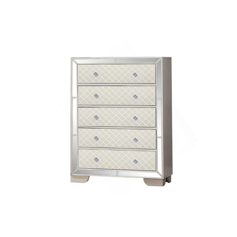 Commode Madison en bois beige