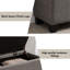 Banc de rangement en lin Jalae-238772479