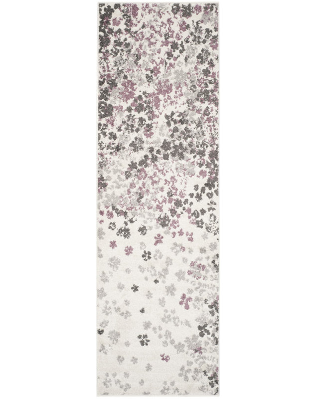 Gall Floral Hand Woven Area Rug, Runner 76 x 244 cm