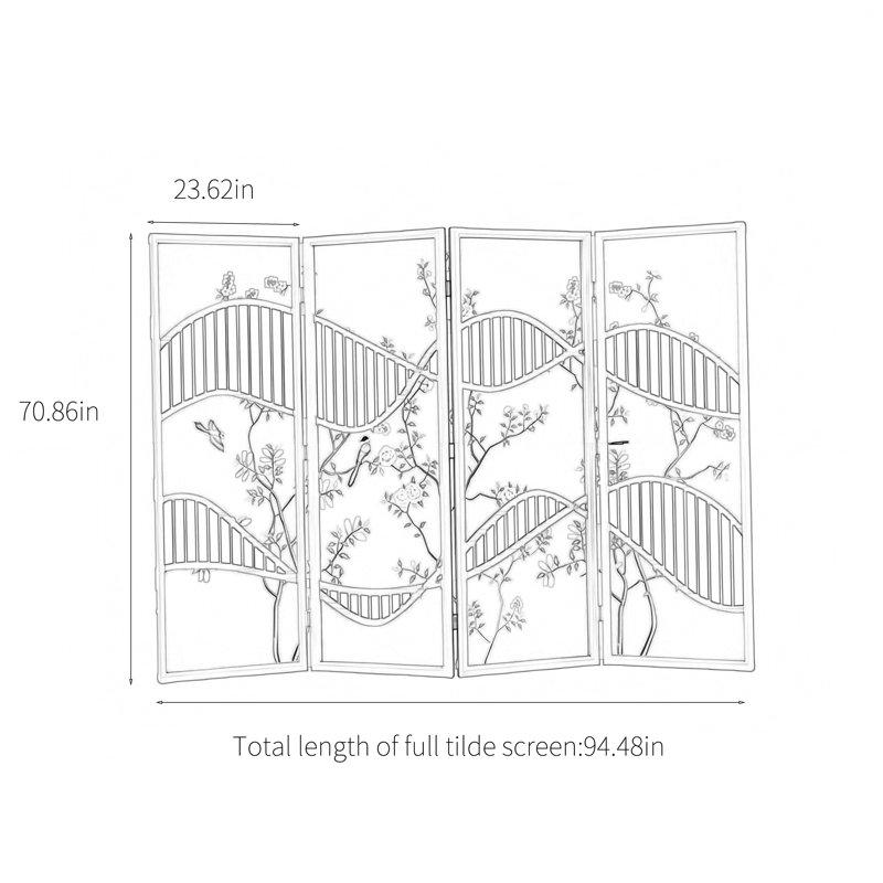 Creative Folding Screen