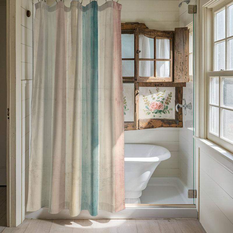 Rideau de douche Ianula, H 74 po x l 71 po