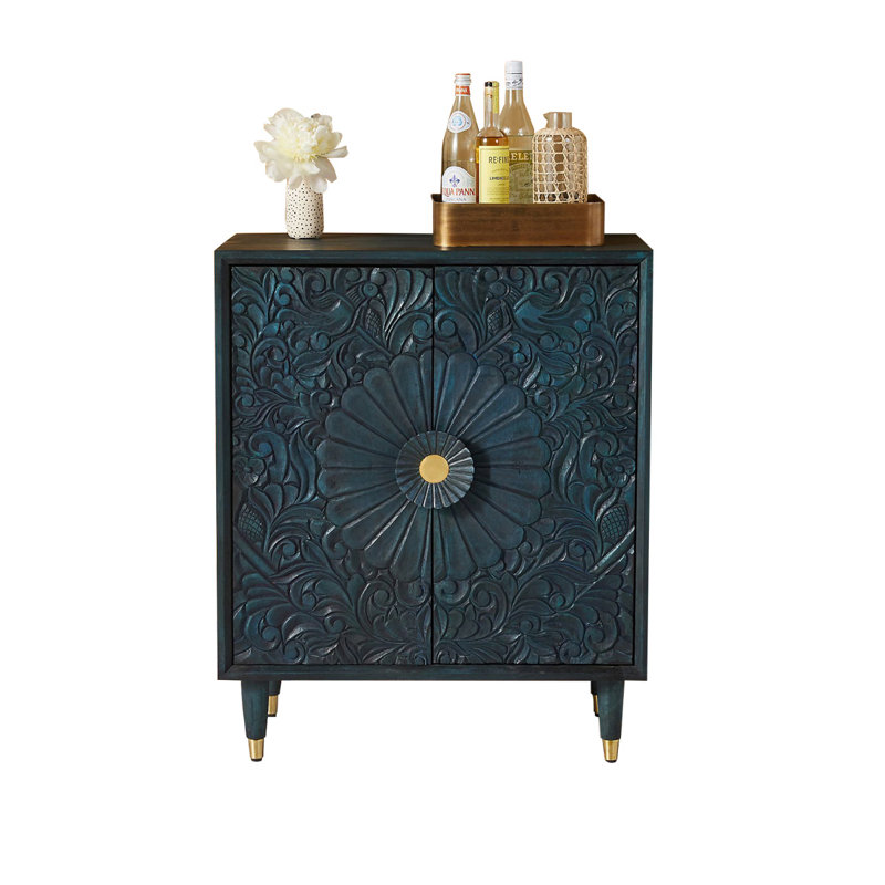 Armoire d'appoint légère et luxueuse rétro