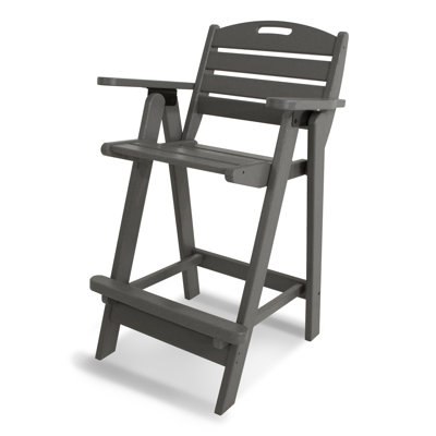 POLYWOOD® Nautical Patio Bar Stool
