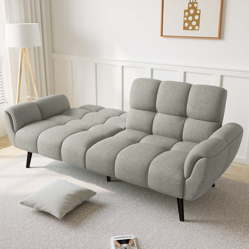 3 Seater Sofa Bed, Grey