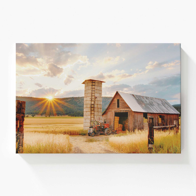 36" x 54"  Golden Harvest, Large Canvas Print, 36" H x 54" W
