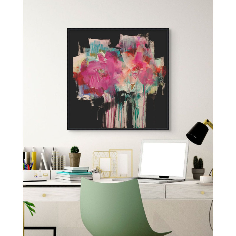 Abstract Print by Jude Remedios, 32.25" H x 32.25" W