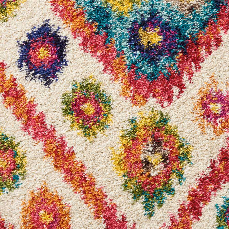 Raul Moroccan Polypropylene Rug, Rectangle 7'10" x 10'6"