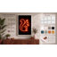 Neon Squirrel Sign Retro - Wrapped Canvas-343447687-343447692