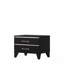 Table de chevet noire