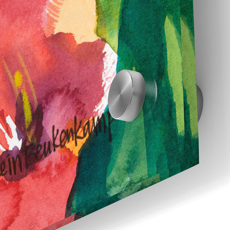 Art mural en verre «Ar not you Glad» par Annelein Beukenkamp, H 36 po x l 24 po x P 0,2 po