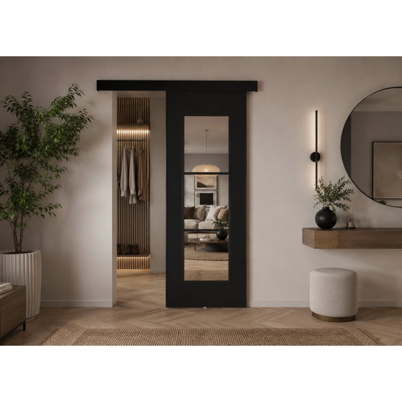 DOOR TORI 1, Black, 66cm x 205cm