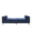 Banc rembourré en chenille avec structure en bois massif, capacité de poids de 450 lb, entrée moderne et banc de bout de lit-1253683641