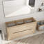 Base de meuble-lavabo double 60 po 60 po