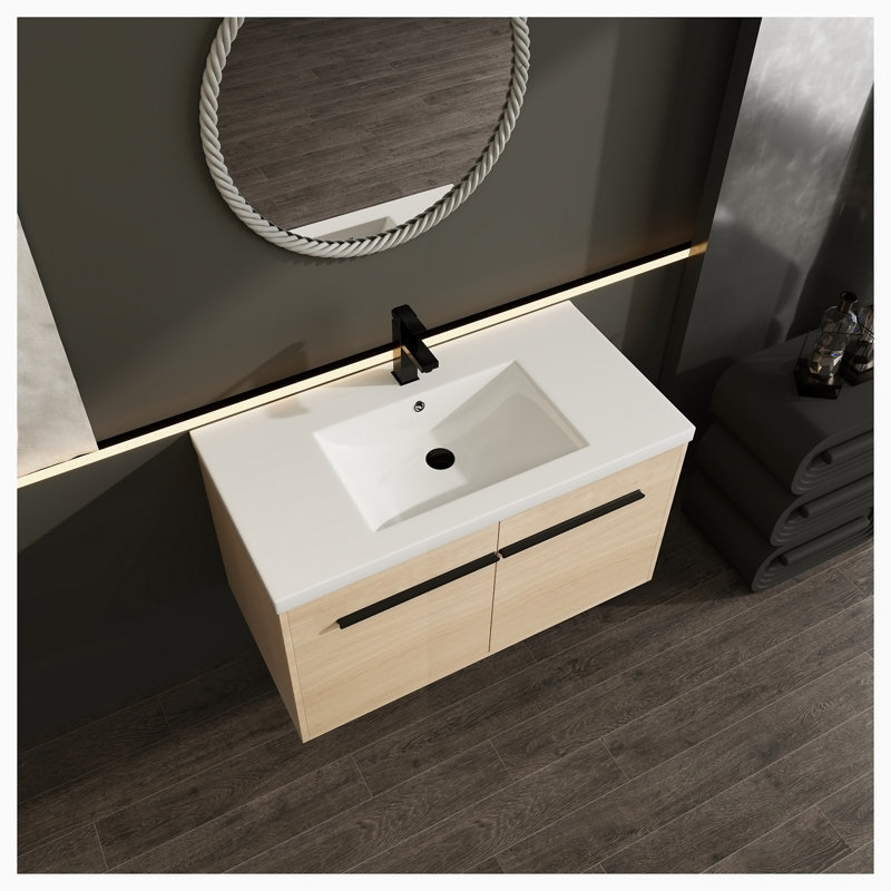 Meuble-lavabo simple avec plateau Everest 35,43 po