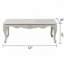 Table basse en bois avec 4 pieds