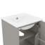 Meuble-lavabo de 20 pouces avec lavabo intégré - style lavabo simple, porte à fermeture en douceur, tablette ajustable en forme de U, tiroir à compartiments-232337572