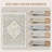 Malaika Machine-Washable Non-Slip Medallion Area Rug-2138617562-2138617565