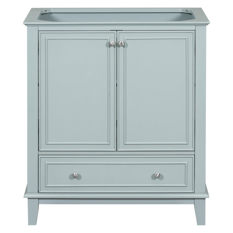 Base de meuble-lavabo simple Caselynn 29,5 seulement en vert