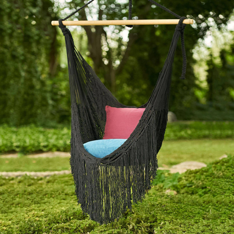 Chaise hamac Margery, Noir