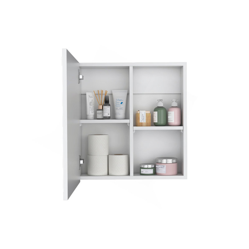 Medicine Cabinet Clayton, Bathroom, White