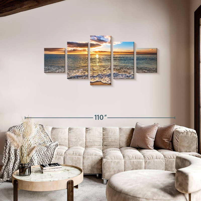 Golden Azaline Scenery, H 36 po x l 80 po