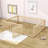 Hendrelino Wooden Daybed Frame with Guardrail-1132318930-1132318935