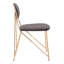 Chaise de salle à manger à dossier bas Chanoa