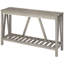 Console, table d'entrée de ferme avec tablette à lattes de rangement, canapé rustique avec anti-basculement pour le salon, couloir-1798060671