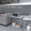 Table de travail en acier inoxydable-50193297