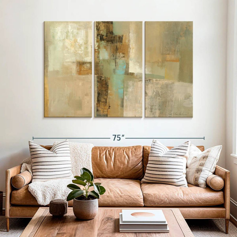 Avery Abstract Peninsula, 42" H x 65" W