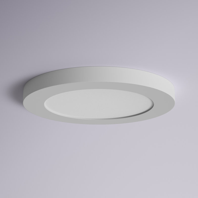 Wicksham LED Flush Mount, White