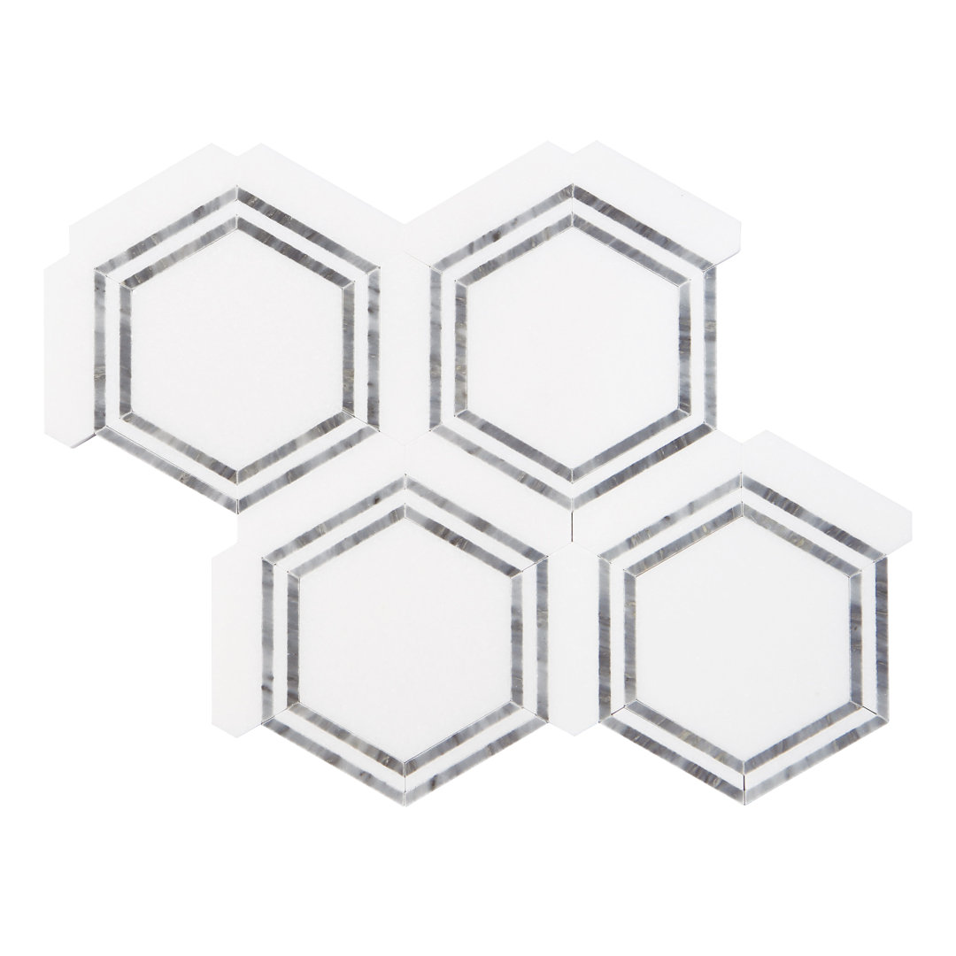 Marble Honeycomb Mosaic Wall & Floor Tile ES Stone 