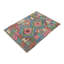 Rectangle 78 cm x 116 cm Geometric Wool Hand Woven Kilim