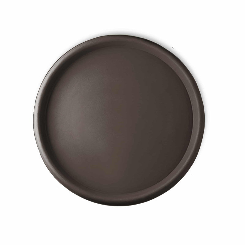 Circular Universal Round Planter Saucer, 2.38" H x 25.5" W x 25.5" D, Bark