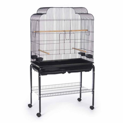 Martyn 60.87'' Victorian Top Flight Cage & Aviary Bird Cage with Wheels