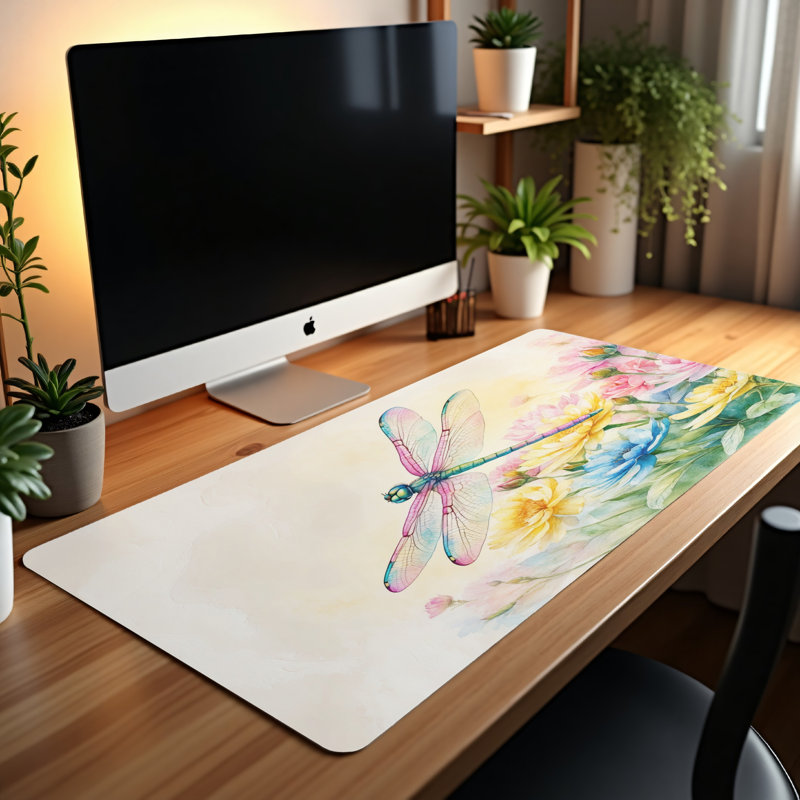 Polyester Desk Pad, 31.5x15.5