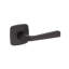 Kinsella Half Dummy Lever with Soft Square Rose in Satin Nickel-754206555