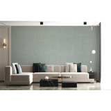Feel Metallic Curtain Stripe Effect 33' L x 21" W Wallpaper Roll