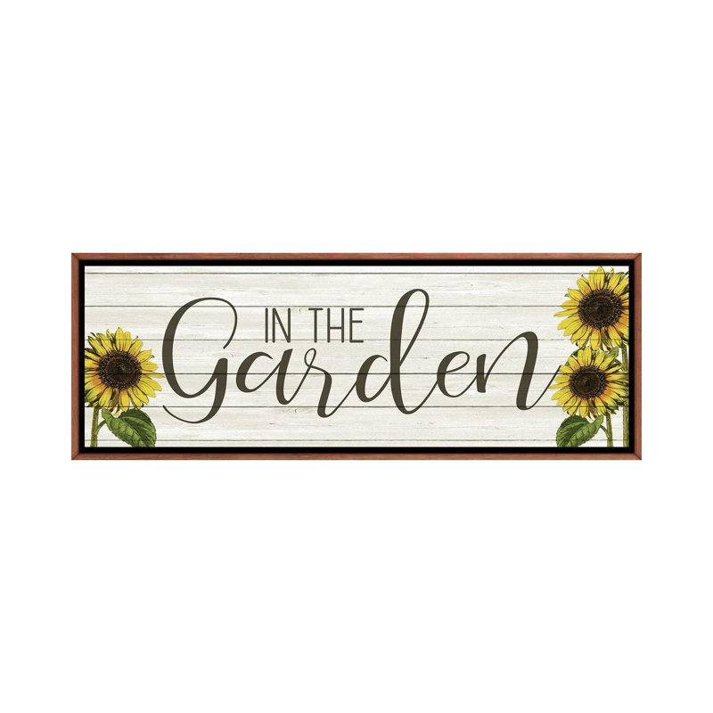 Sunflower Garden by Kimberly Allen - Panoramic Print on Canvas