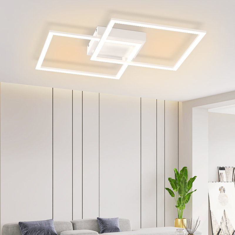 Antonanzas LED Flush Mount, White