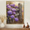«Eady Hydrangeas By The Old Fence - Hydrangea Large, art mural»