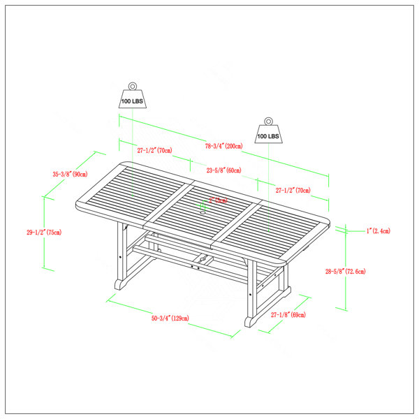 Dimensions du produit