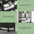 Spacious Filing Cabinet,Height File Cabinet,Stable Cabinet With Open Bookcase