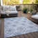 Shamica Washable Damask Indoor / Outdoor Rug