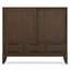 Armoire de rangement de style Mid-Century moderne en bois franc massif avec portes coulissantes et tiroirs Harper-2082333777